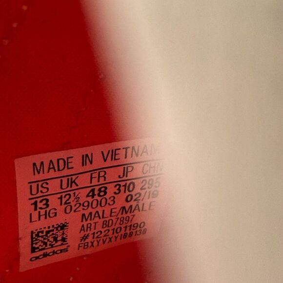 Adidas NMD_R1 Active Red Sneaker shoes men’s size 13 - Picture 7 of 8